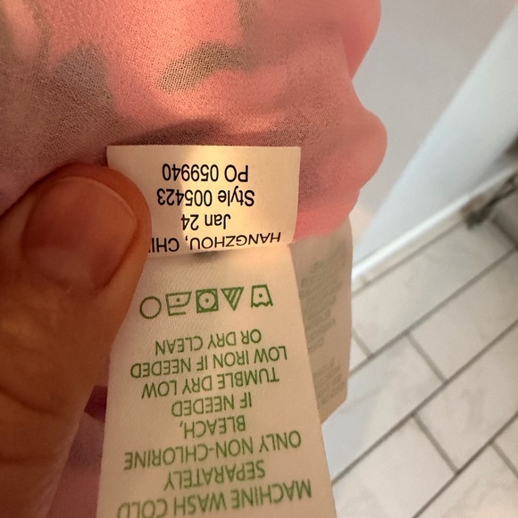 Lilly Pulitzer Pink and Blue Floral Mini Dress - Picture 6 of 6